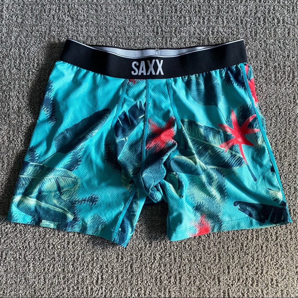 Saxx Volt Tropical Boxer Briefs Small